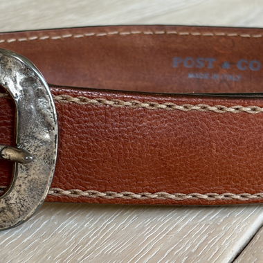 Cintura in pelle POST & CO