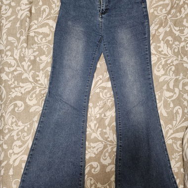 Wide Leg Pants - Jeans