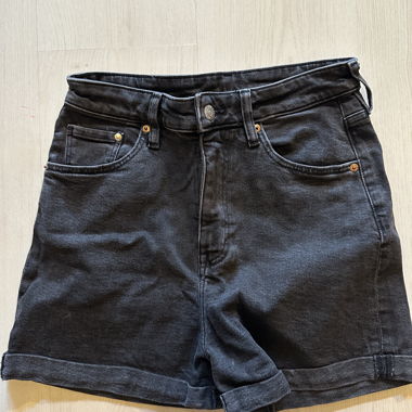 MOM Shorts High Waist Denim