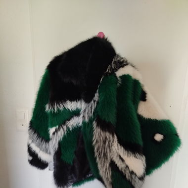 Beautiful fluffy Vegan coat