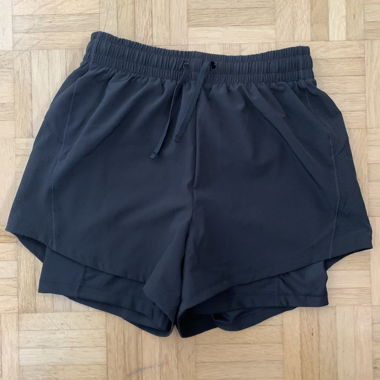 Shorts de sport noirs