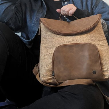 Well loved kork backpack
