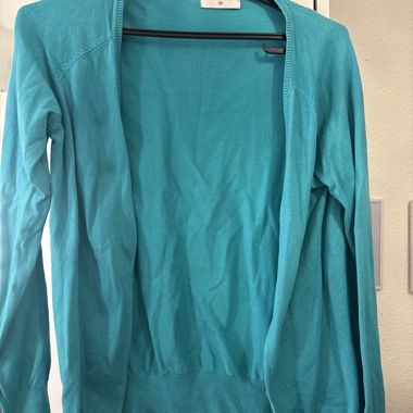 Cardigan blu