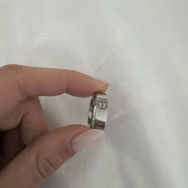 Bague Argentée Statement