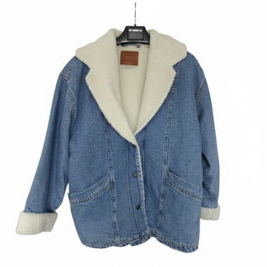 Levis denim jacket with teddy lining