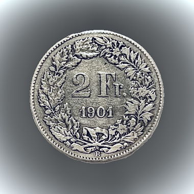 2 Franken 1901