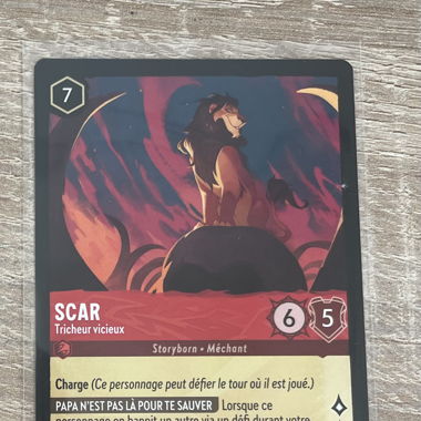 Lorcana TCG SCAR hinterhältiger Betrüger