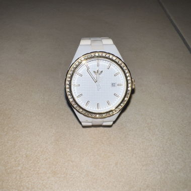 Weisse Uhr