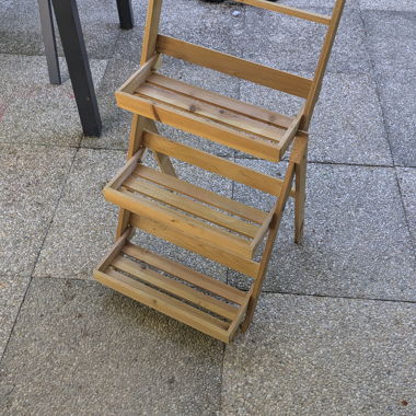 Étagère en bois pliable