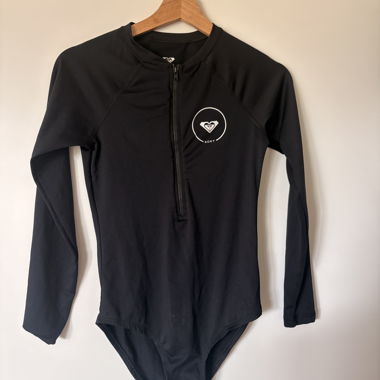 Roxy Long-Sleeve Swimsuit Top