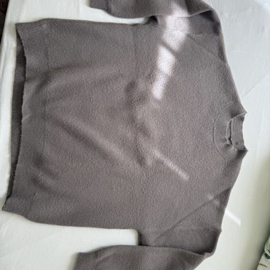Grey flecked sweater
