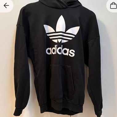 Adidas logo hoodie