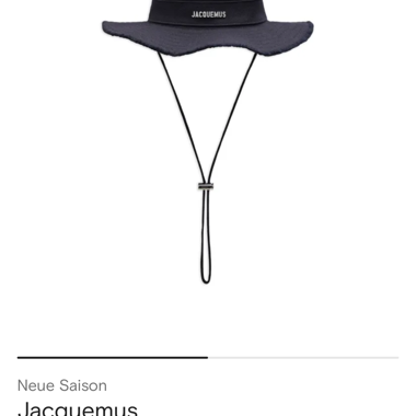Bob Jacquemus noir