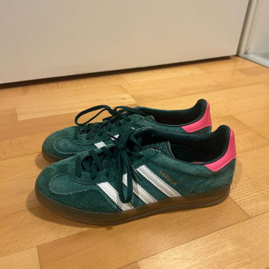 adidas Gazelle Indoor Collegiate Green Lucid Pink
