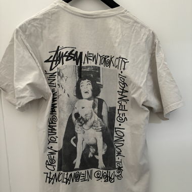 Stüssy Backprint T shirt