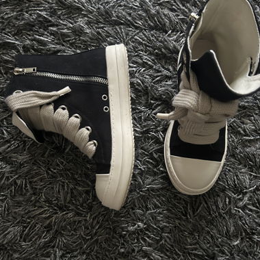 Sneakers alte Rick Owens nere taglia 42