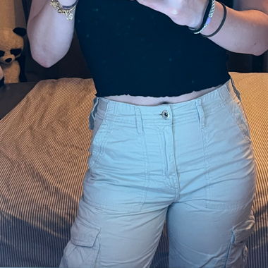 Beige Cargo-Hose