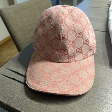 Gucci Pink GG Monogram Cap