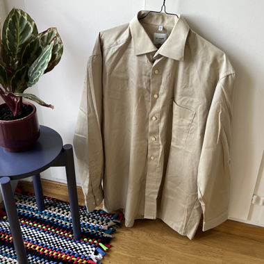 Chemise beige