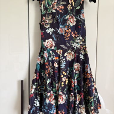 Robe Closet à jambes évasées florales