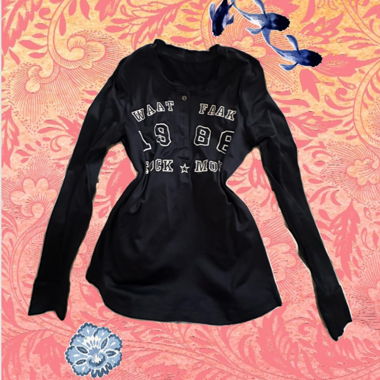 Navi blue Langarmshirt