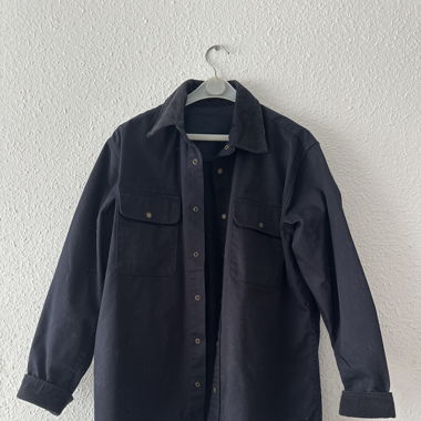 veste longue en denim