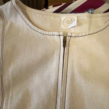 Beige Bluse SILOU