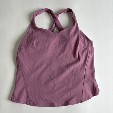 Top sportivo rosa Lululemon