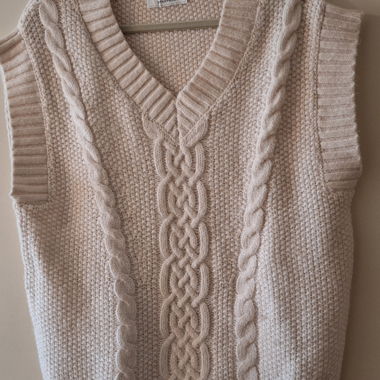 Strickgilet Grösse M