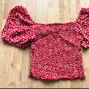 New Cropped Blouse Size XS