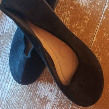 Schwarze Ballerinas 