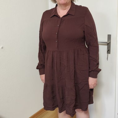 Elegant, luftiges Herbstkleid