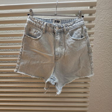 Short in denim chiaro