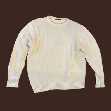 Maglione in maglia crema Brandy Melville