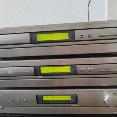 Set Denon CD lettore cassette tuner