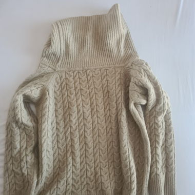Maglione a trecce