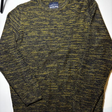Angelo Litrico knit jumper yellow-black XL
