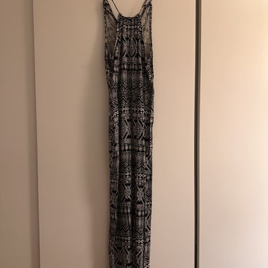 Vestito estivo lungo con motivo etnico