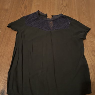 Black Lace Blouse, Size 38