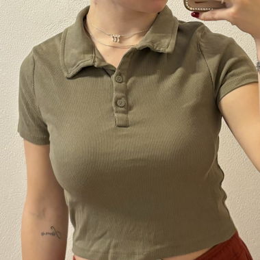 Grüne Bluse