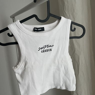 Top Tank Corto Bianco
