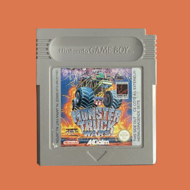 Game Boy Spiel Monster Truck Wars