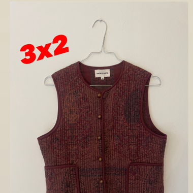 Antik Batik wattierte Weste