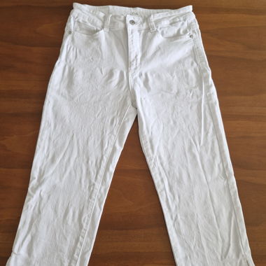 Caprihose weiss