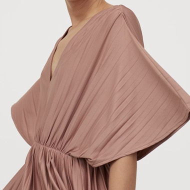 Elegantes, altrosa Kleid