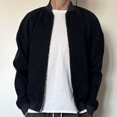 Bomber bleu marine