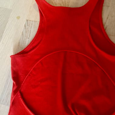 Red H&M tank dress