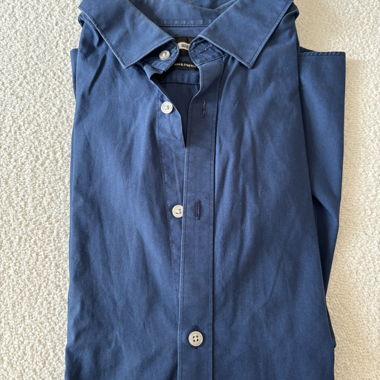 Chemise bleue pour homme