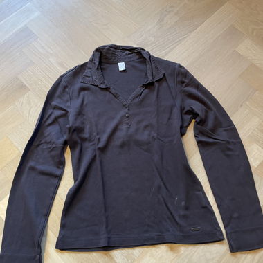 Vintage S.Oliver brown long-sleeve shirt