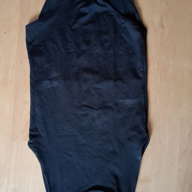 Black Neckholder Bodysuit